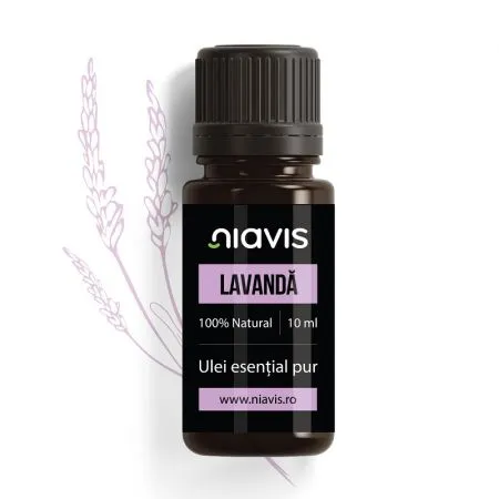 Ulei esential de lavanda, 10 ml, Niavis