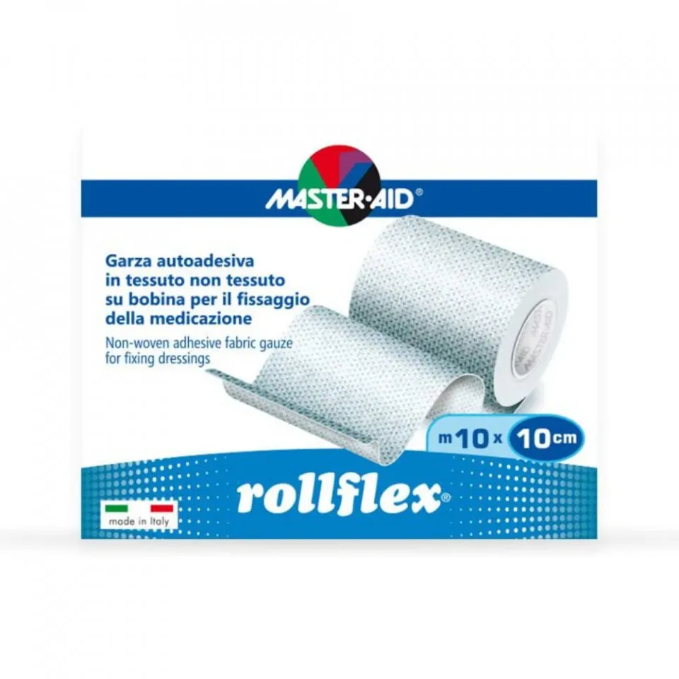 Leucoplast material netesut Rollflex  Master-aid, 10m x 10cm