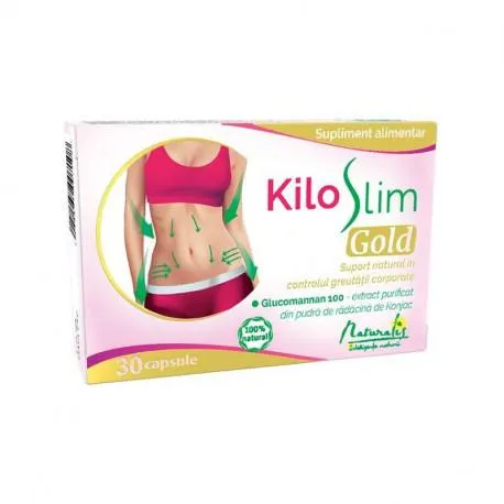 Naturalis Kiloslim Gold, 30 capsule