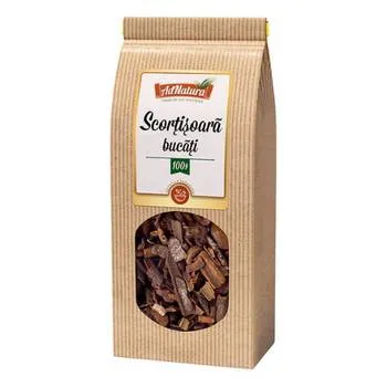 Bucati de scortisoara, 100g, AdNatura