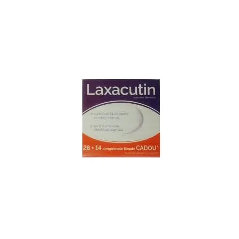 Laxacutin, 28 comprimate + 14 comprimate CADOU, Zdrovit