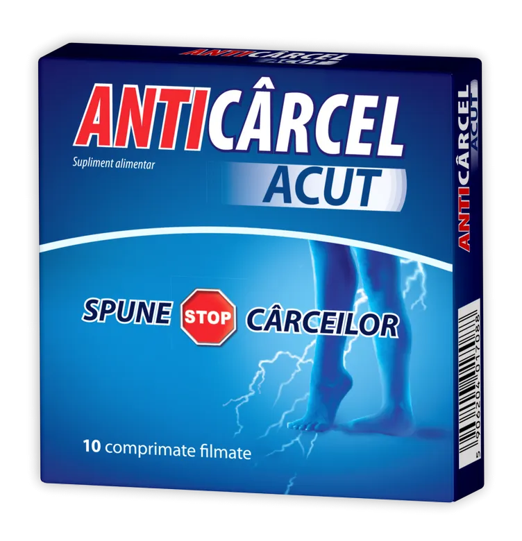 Anticarcel Acut x 10 comprimate filmate (Zdrovit)