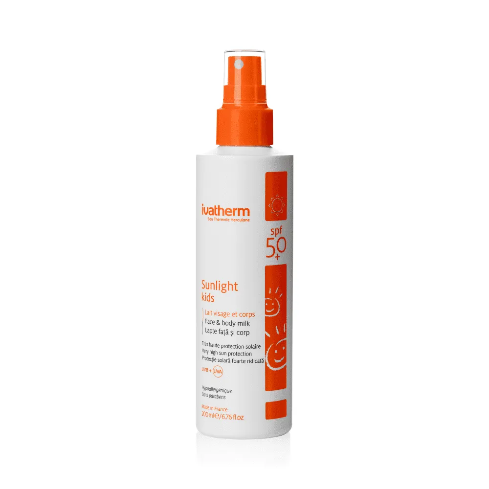 Ivatherm Sunlight Kid Lapte SPF50+ x 200 ml (Ivatherm)