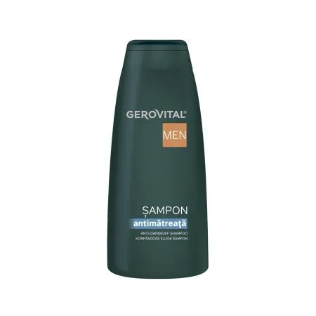 Sampon antimatreata Men, 400 ml, Gerovital