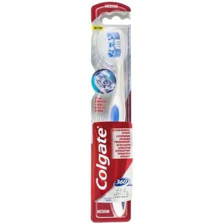 Colgate 360 Expert White 360 Periuta de dinti Medium