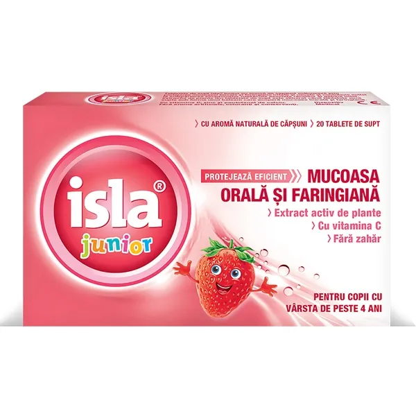 Isla Junior , 20 comprimate de supt