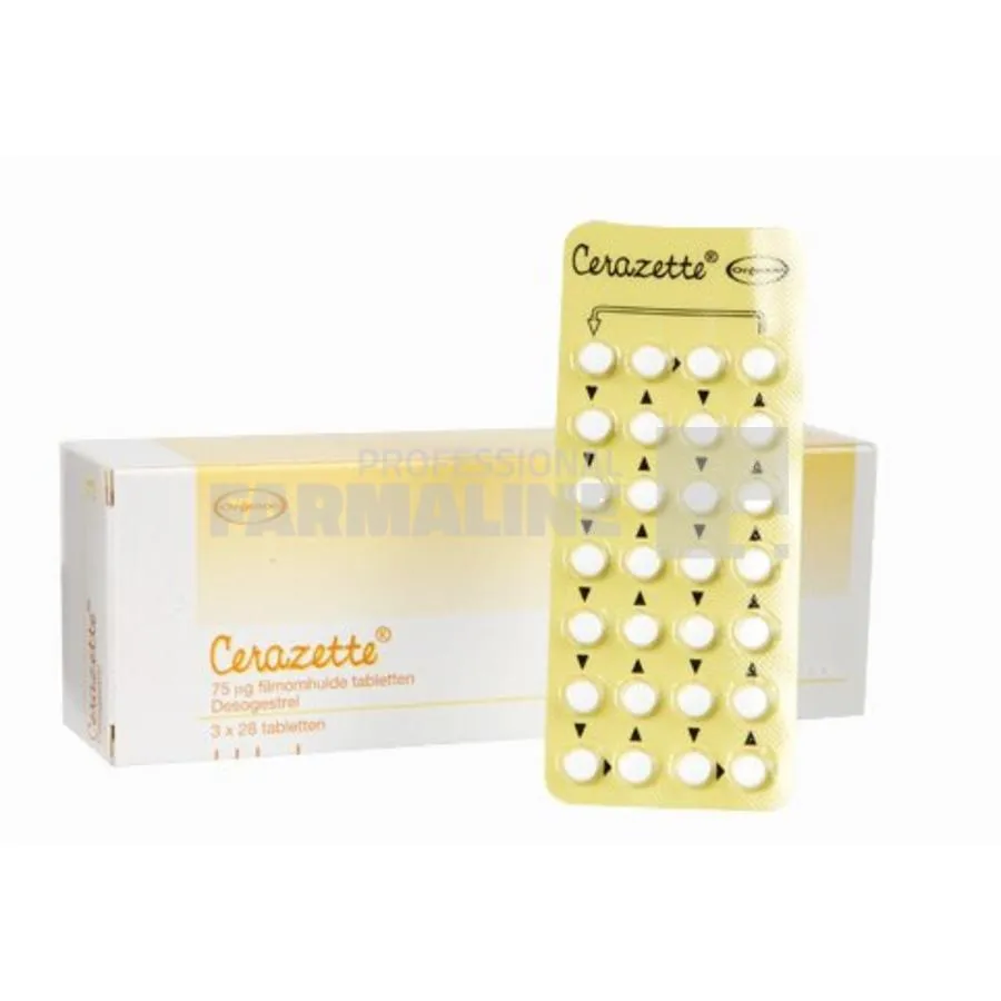 CERAZETTE 0,075 mg X 84