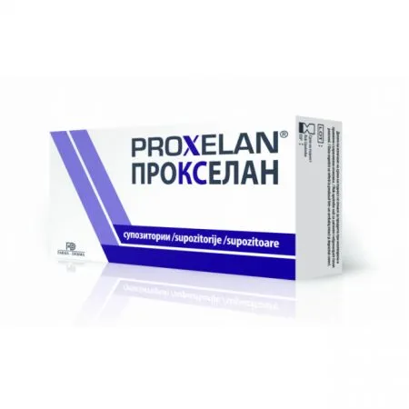 Proxelan, 10 supozitoare, Farma Derma