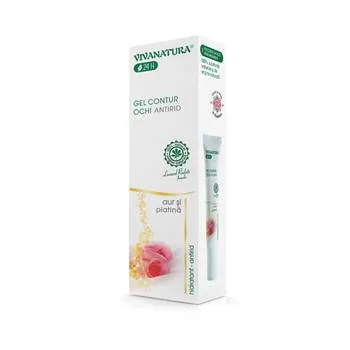 Gel antirid pentru conturul ochilor, 15ml, VivaNatura