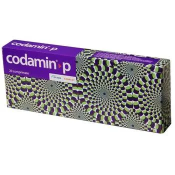 Codamin P, 20 comprimate, Terapia