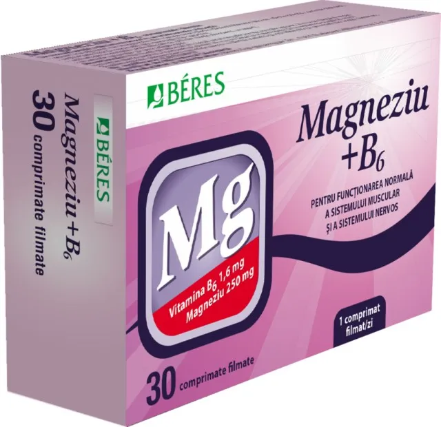 BERES MAGNEZIU +B6 X 30 CPR