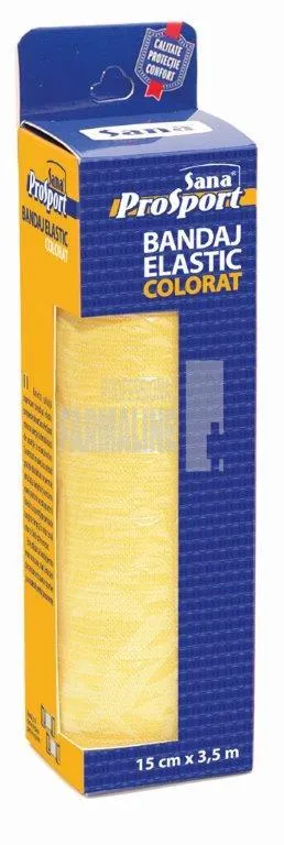 Sana Prosport Bandaj elastic color rola 15 cm