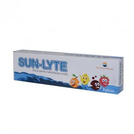 Sun-Lyte saruri pentru rehidratare, 8 plicuri