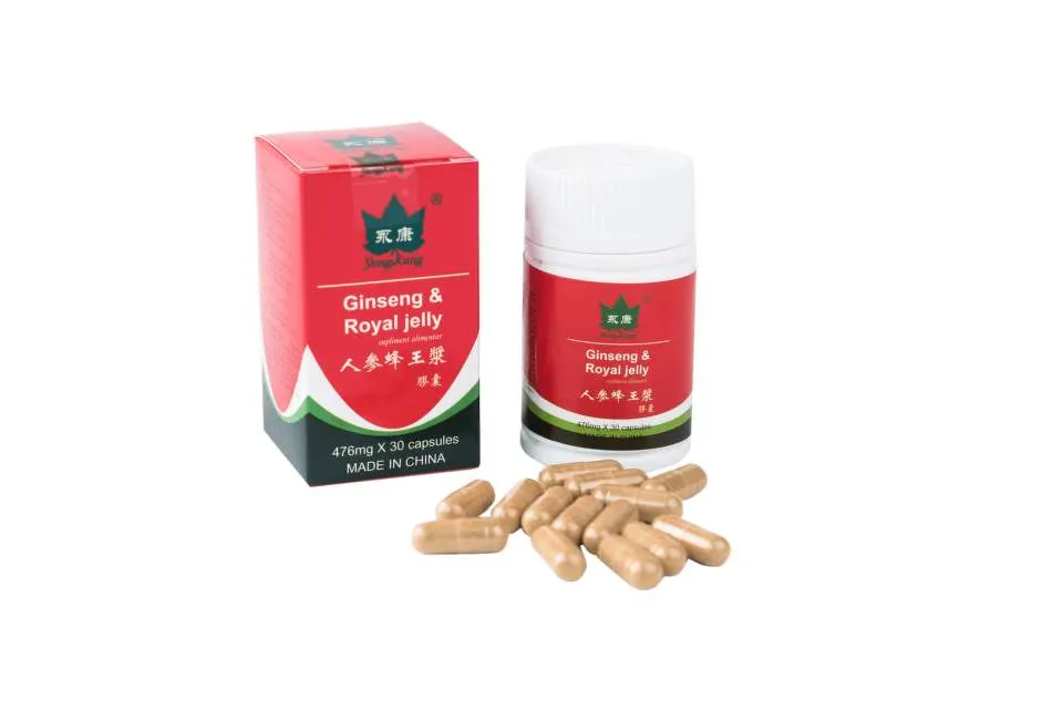 GINSENG + ROYAL JELLY 475MG  30 CAPSULE