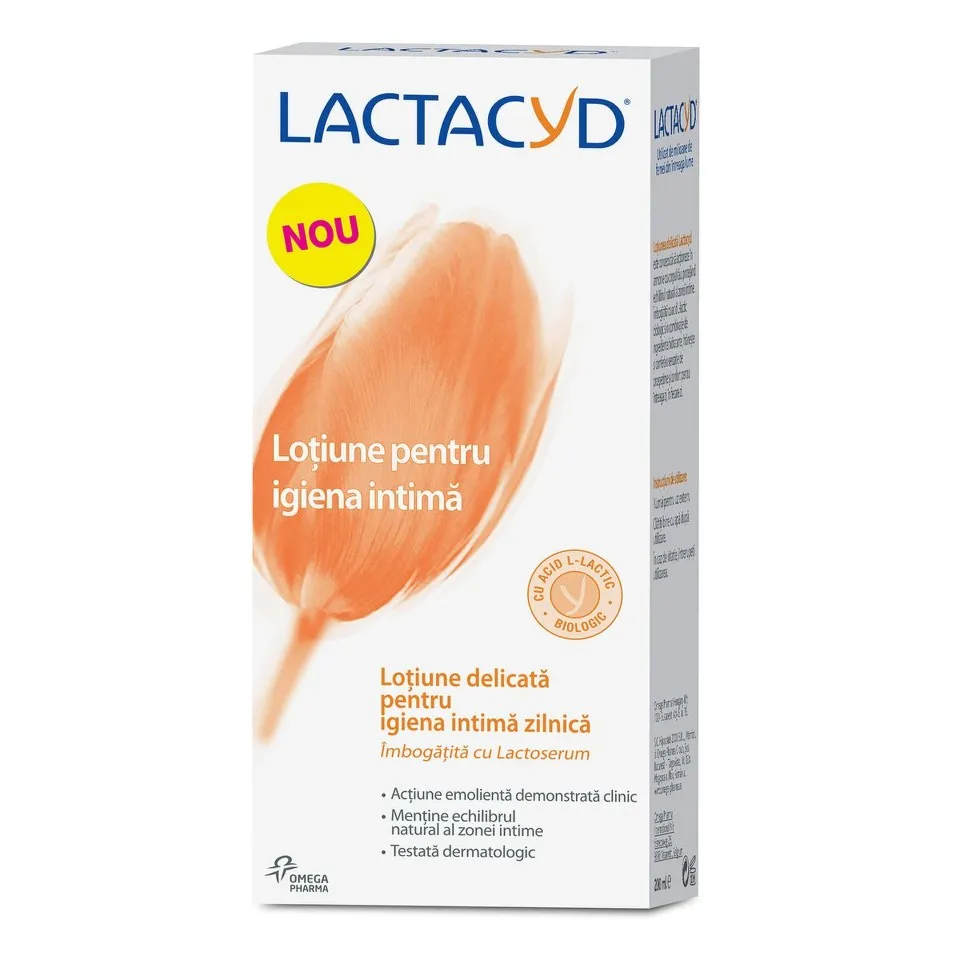 LACTACYD LOTIUNE PENTRU IGIENA INTIMA ZILNICA 200ML