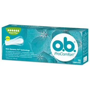 Absorbante ProComfort Super Plus, 16 bucati, O.B.