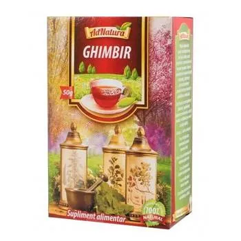 Ceai de ghimbir, 50g, AdNatura