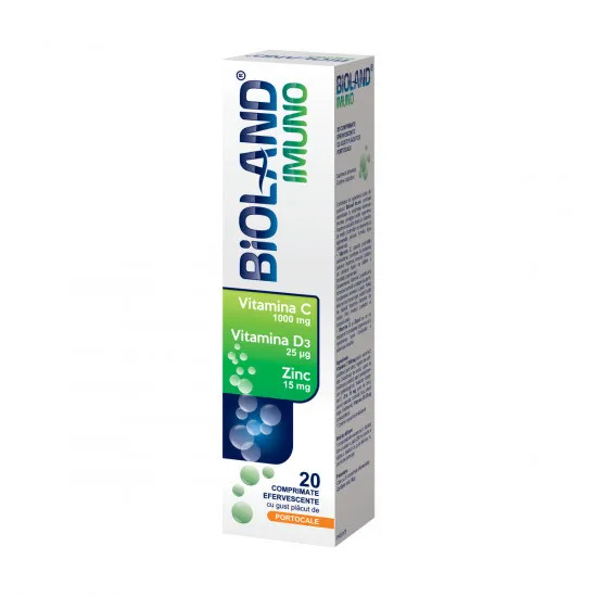 BIOLAND IMUNO 20 COMPRIMATE EFERVESCENTE