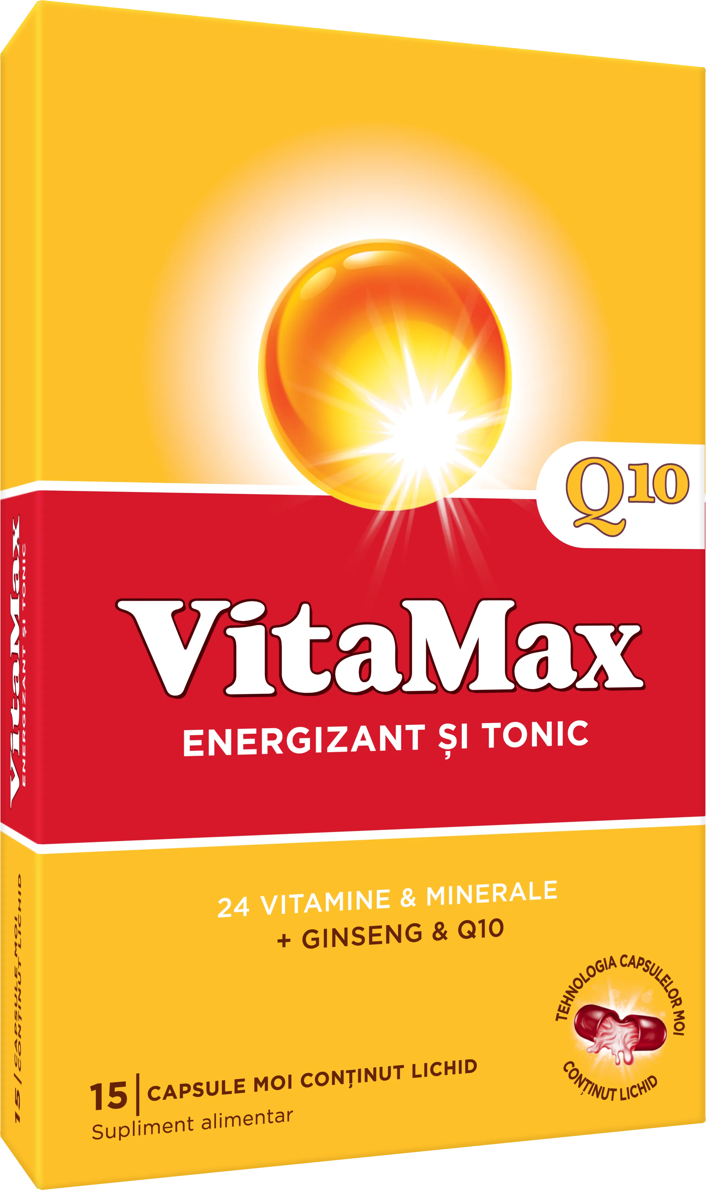 Vitamax Q10, 15 capsule