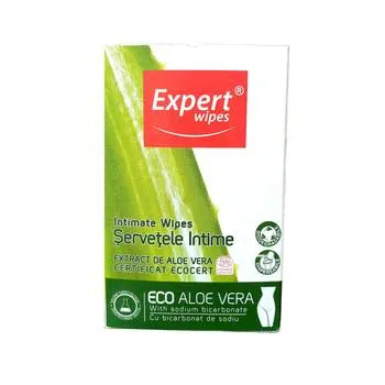 Servetele igiena intima, 10 bucati, Expert Wipes