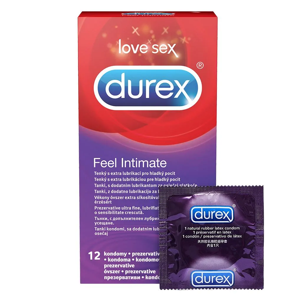 DUREX FEEL INTIMATE x 12 PREZERVATIVE PACHET