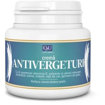 Crema antivergeturi Q4U, 500ml, Tis Farmaceutic