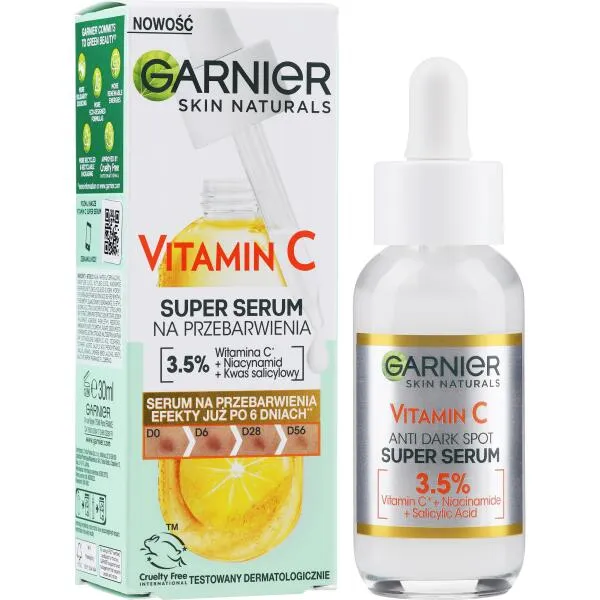 Ser cu vitamina C Skin Naturals, 30 ml, Garnier