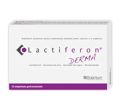 Lactiferon Derma  30 comprimate Solartium