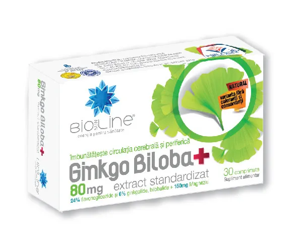 GINKGO BILOBA + 80 MG X 30 CAPSULE HELCOR 1+1 GRATIS