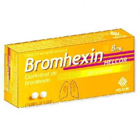 Bromhexin 8 mg, 20 comprimate, Labormed