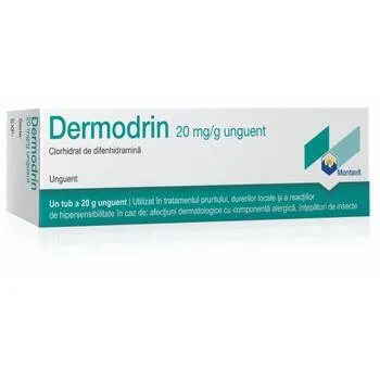 Dermodrin unguent, 20 grame, Montavit