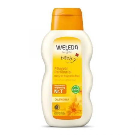 Ulei cu galbenele, 200ml, Weleda Baby