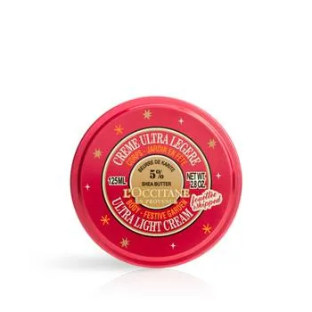 Crema de corp ultra lejera Festive Garden, 125ml, L'Occitane