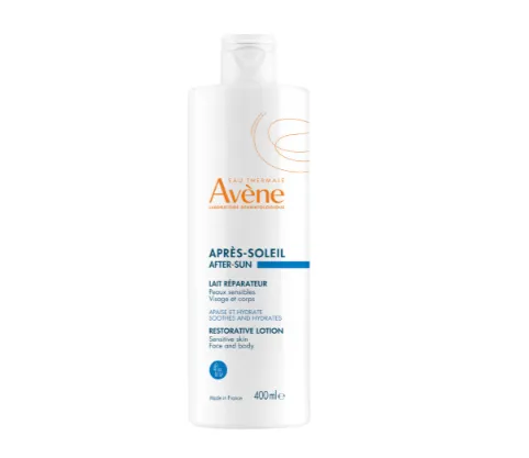 Lapte  reparator dupa plaja, 400 ml, Avene