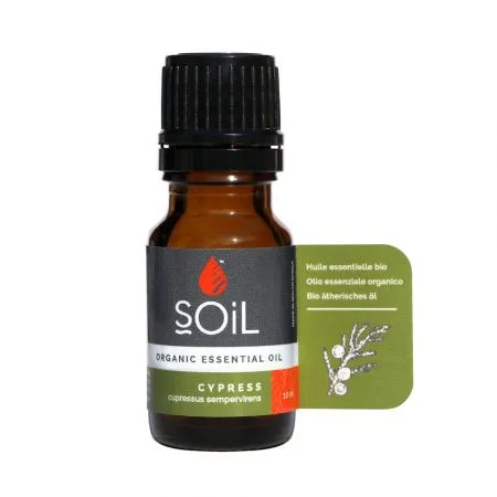 Ulei Esential Chiparos Pur 100% Organic, 10 ml, SOiL