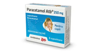 ANTIBIOTICE IASI PARACETAMOL COPII 250MG SUPOZITOARE 6BUC