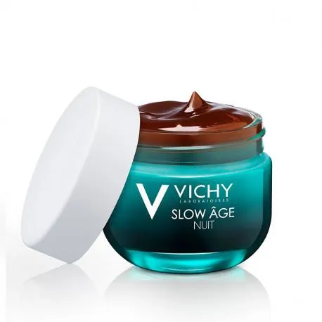 Vichy SLOW AGE Crema de noapte, masca reoxigenanta si regeneranta 50ml