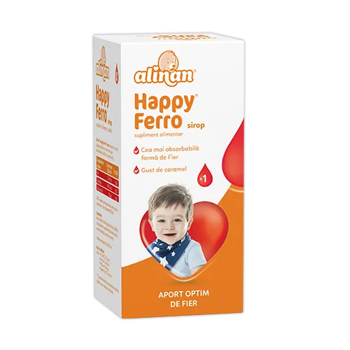 Alinan Happy Ferro Sirop 100ml Fiterman