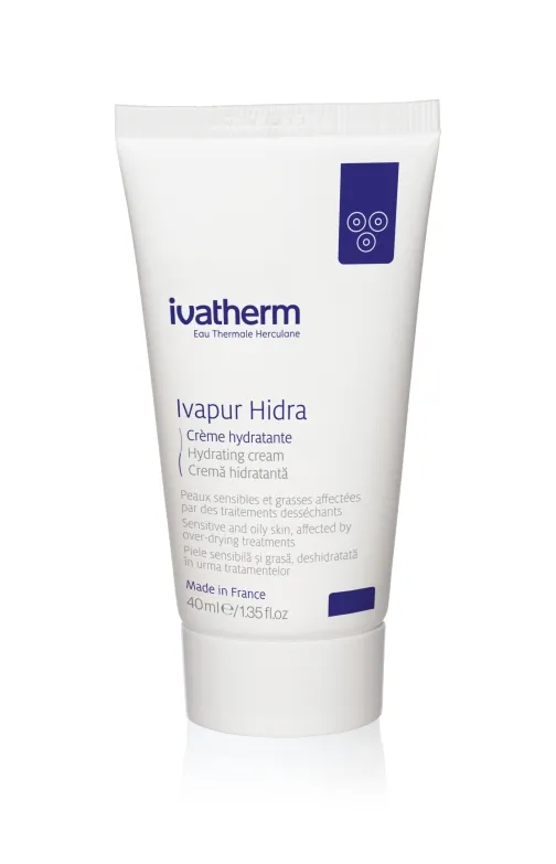 IVATHERM IVAPUR HIDRA Crema hidratanta pentru pielea fragilizata in urma tratamentelor antiacneice