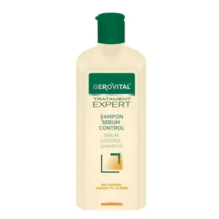 Sampon sebum control Tratament Expert, 250 ml, Gerovital