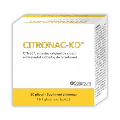 Citronac KD pulbere, 20 plicuri