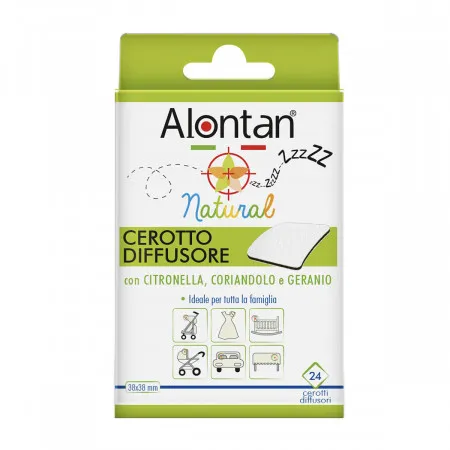 Plasturi Alontan Natural, 24 bucati