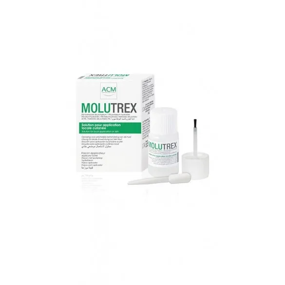 Molutrex 5% solutie tratament Molluscum Contagiosum, 3 ml, ACM