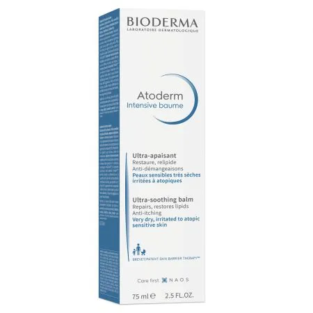 Balsam restructurant calmant pentru pielea atopica Atoderm Intensive, 75 ml, Bioderma