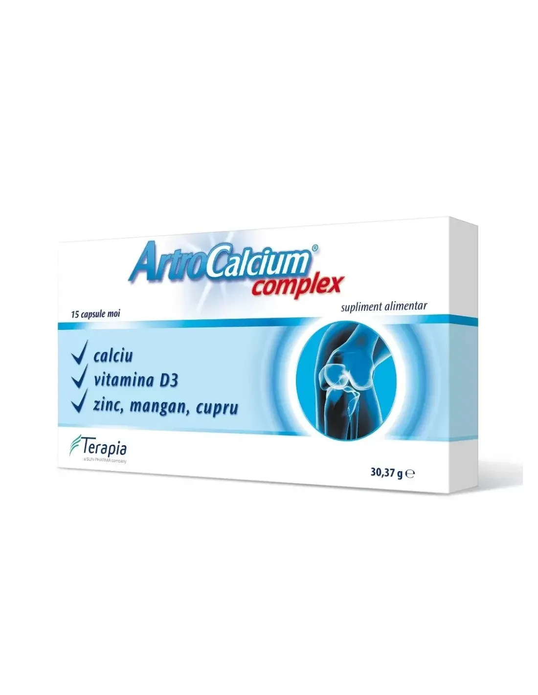 ArtroCalcium, 15 capsule, Terapia