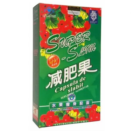 SuperSlim capsule de slabit, 30 capsule, China