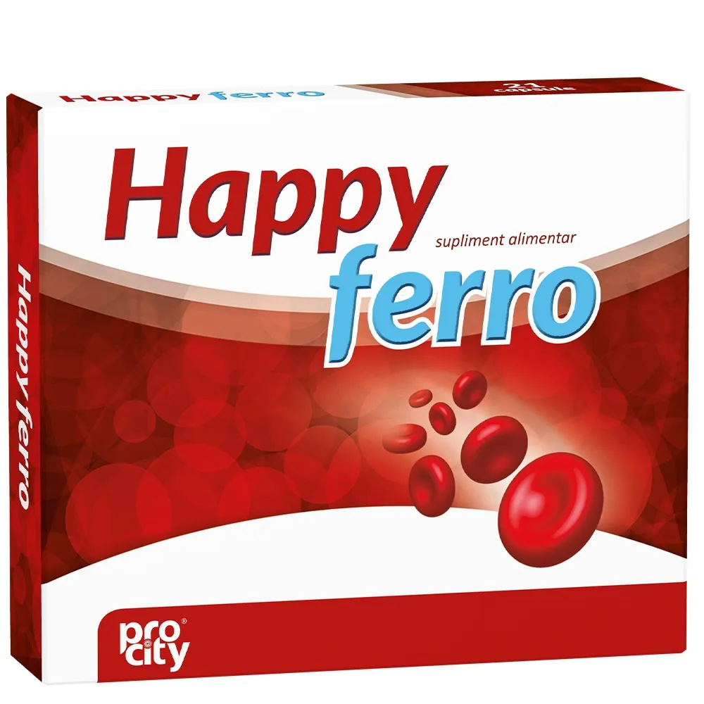 Happy ferro x 21 capsule