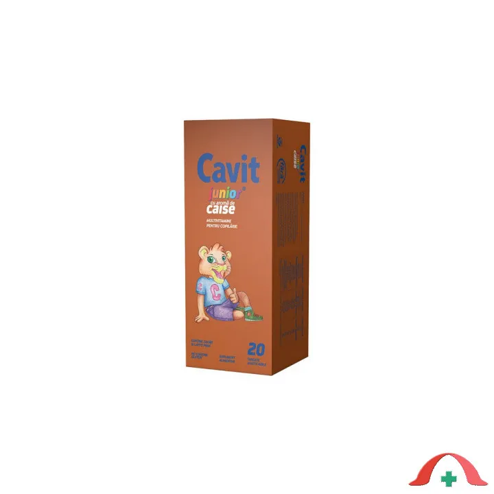 Cavit Junior caise, 20 tablete