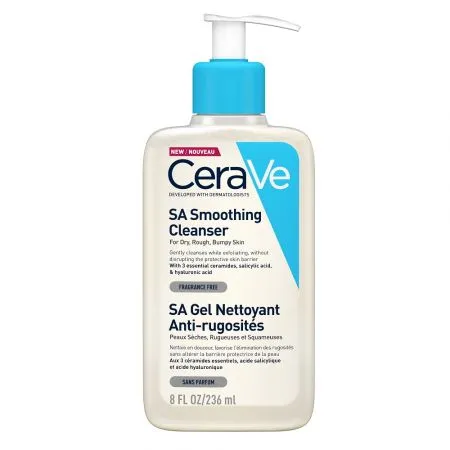 Gel de curatare anti-rugozitati pentru pielea uscata si aspra, 236 ml, CeraVe