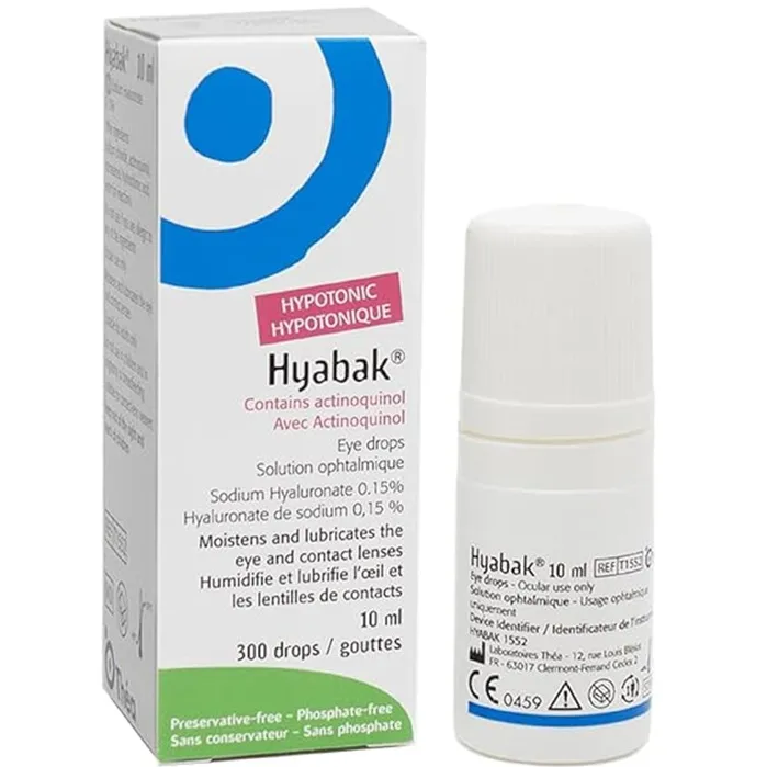 Picaturi pentru ochi Hyabak, 10 ml, Thea